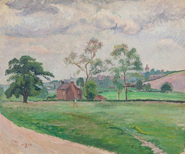 Lucien Pissarro - Stormy Weather, Colchester